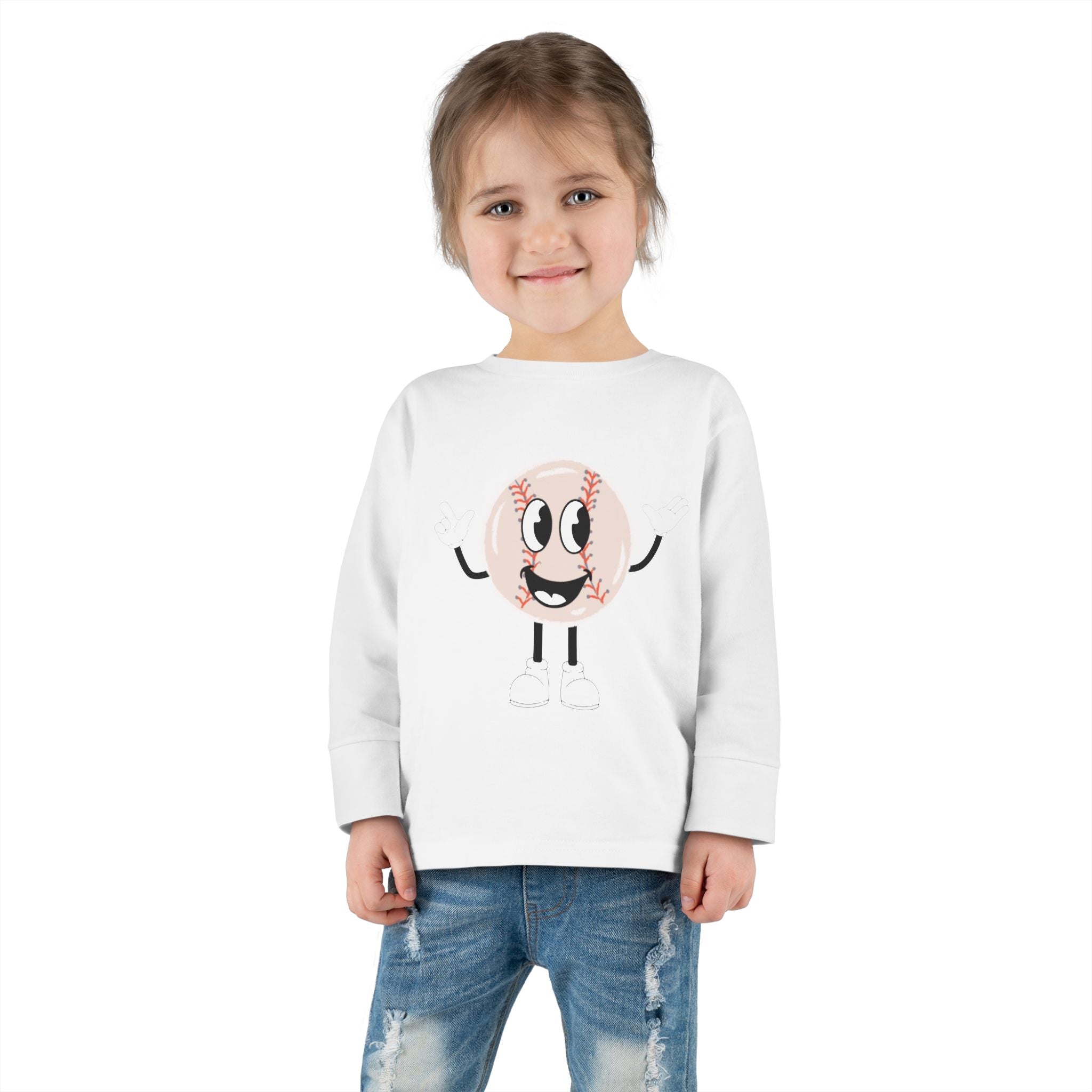 "Ball Life" Toddler Long Sleeve Shirt