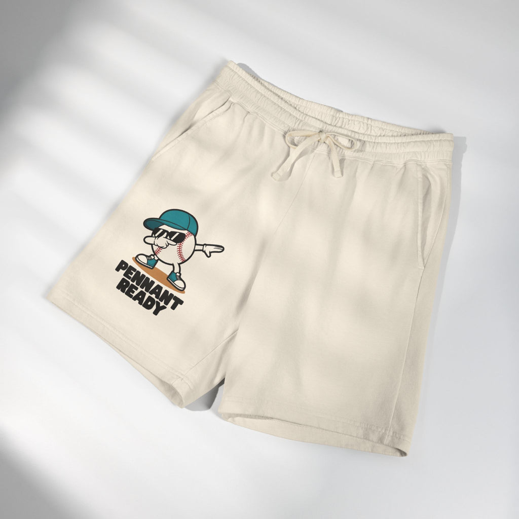 "Pennant Ready" Beige Shorts
