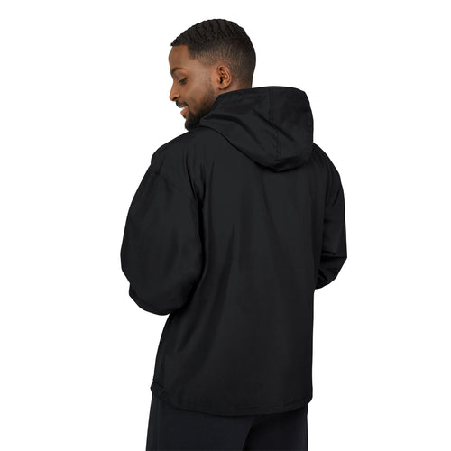 "Fireworks and Fireballs" Lightweight Black Jacket
