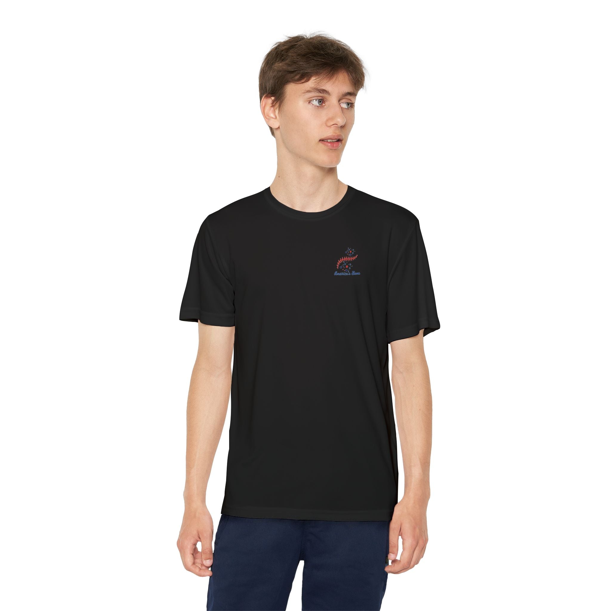 “Fireworks and Fireballs” Kids Black Tee