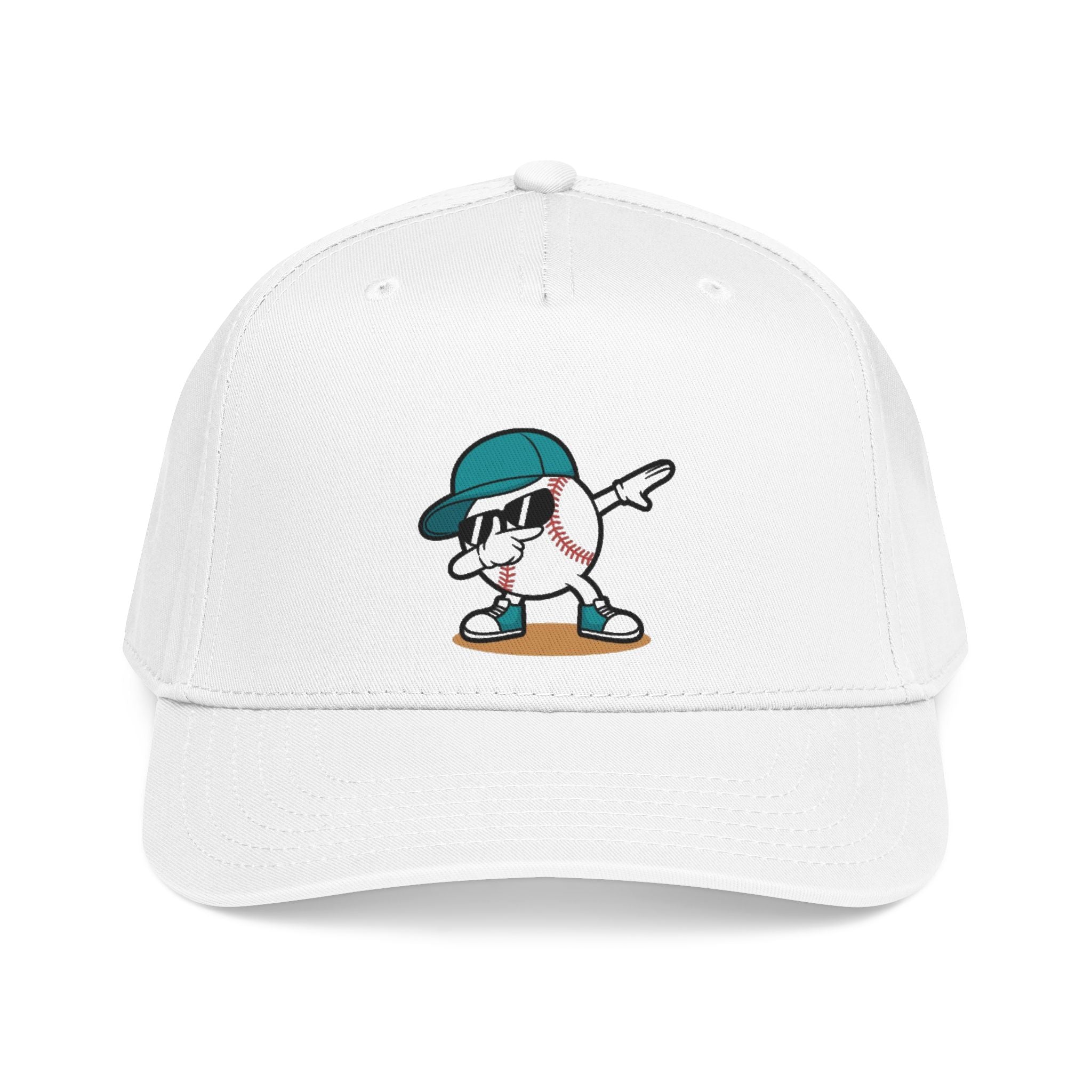 "Pennant Ready" Plain White Baseball Cap