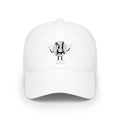 "Ball Life" White Embroidered Cap