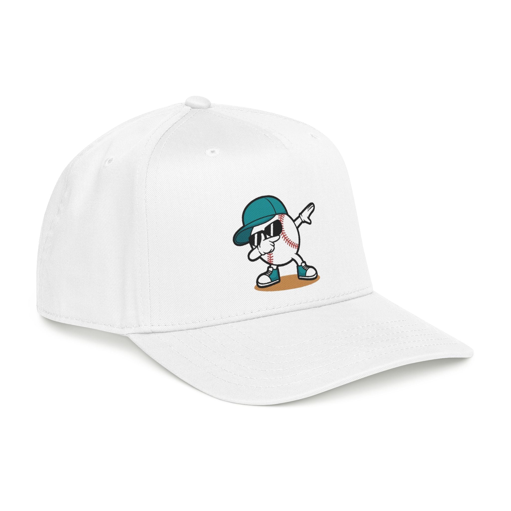 "Pennant Ready" Plain White Baseball Cap