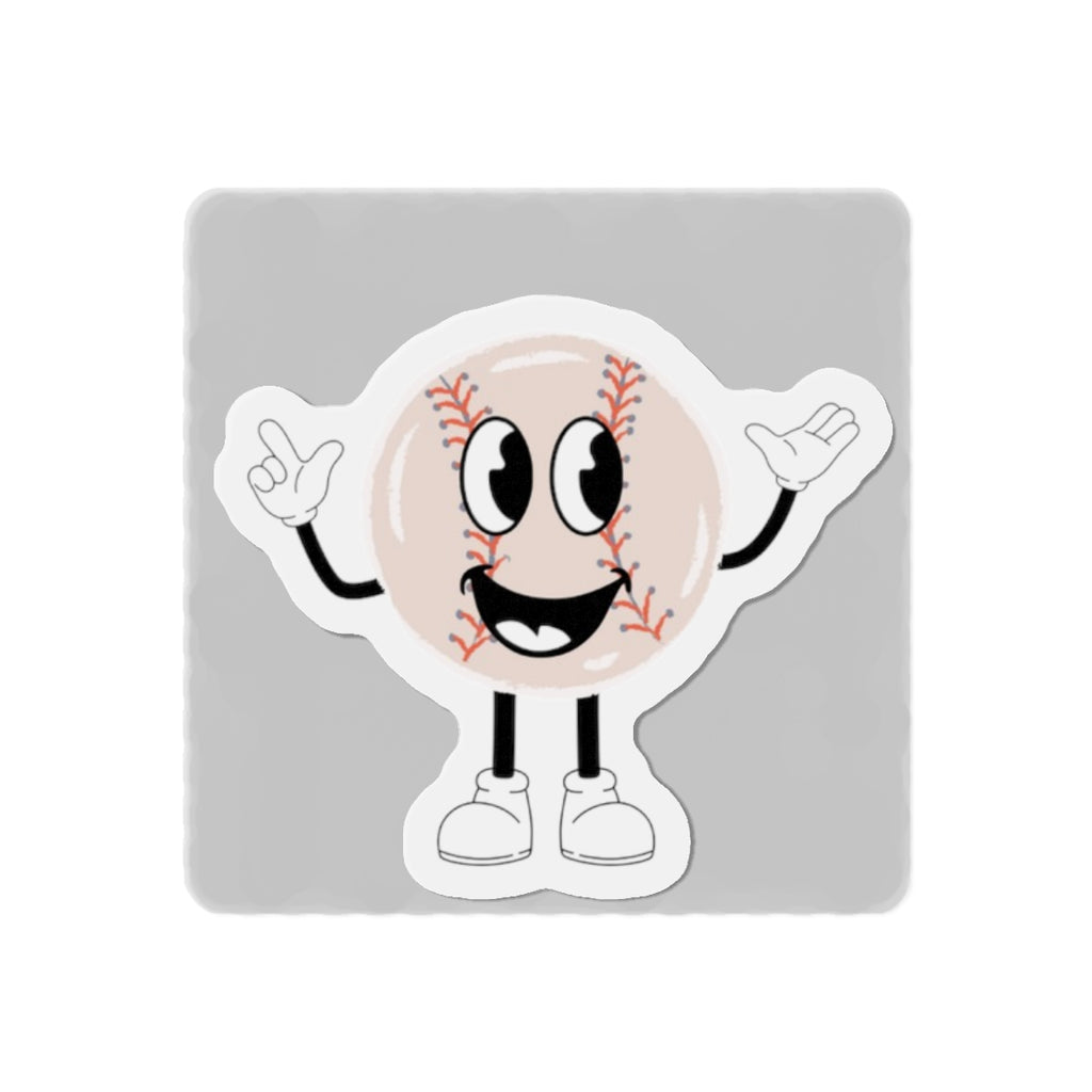"Ball Life" Die Cut Magnet