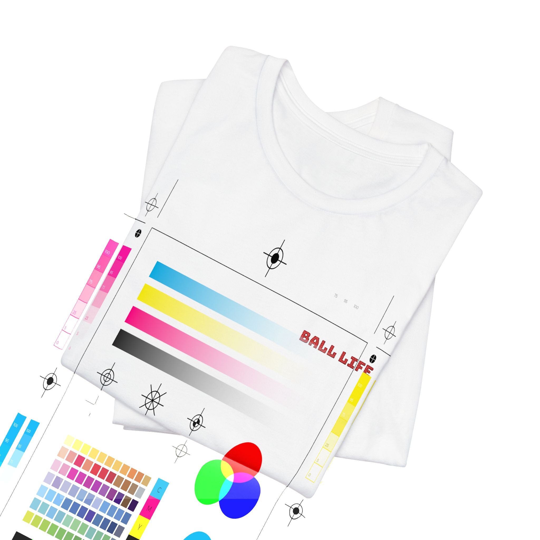 "Ball Life" Embroidered Adult Shirt