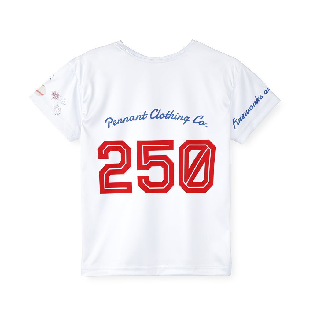 “Fireworks and Fireballs”  250 Spirit Jersey