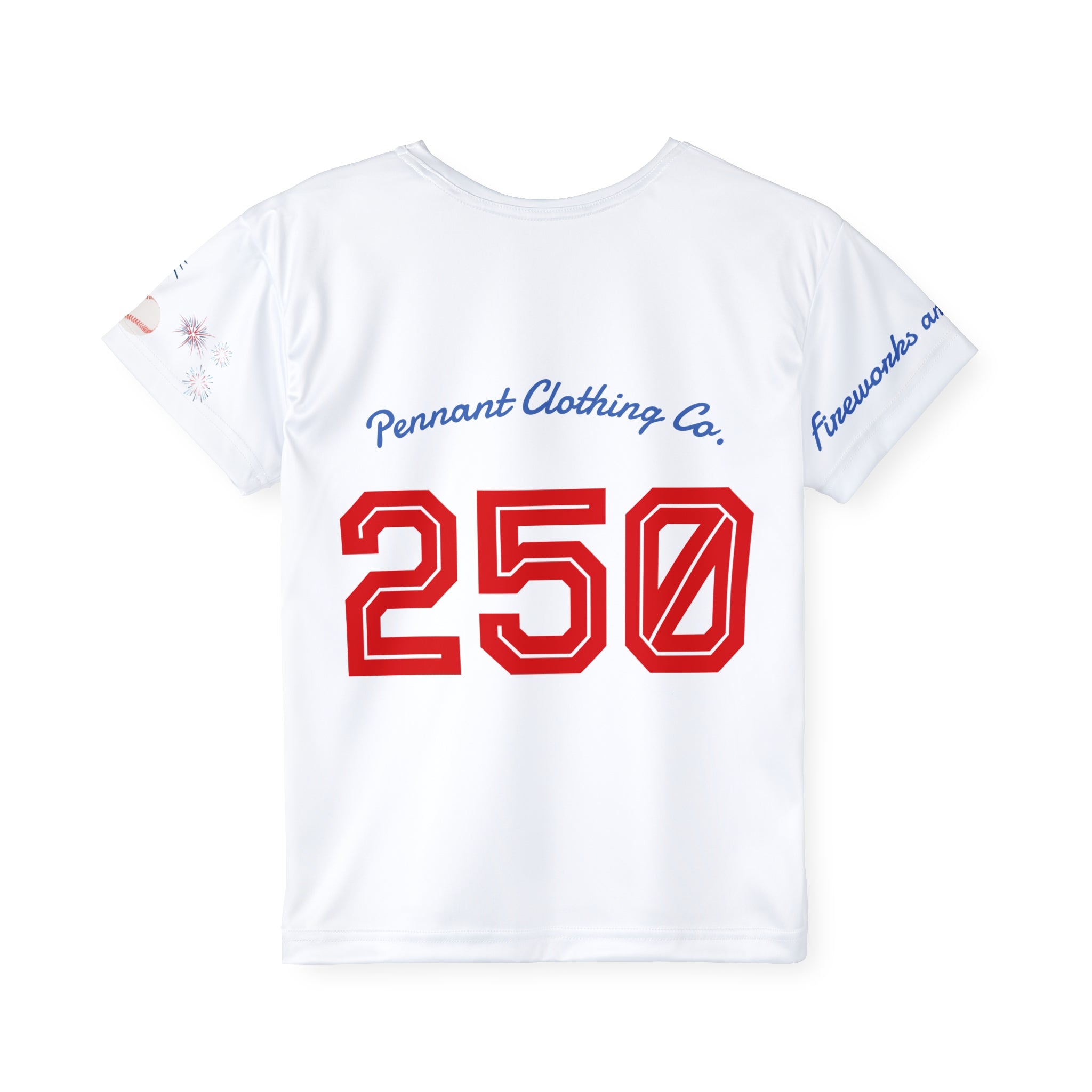 “Fireworks and Fireballs”  250 Spirit Jersey