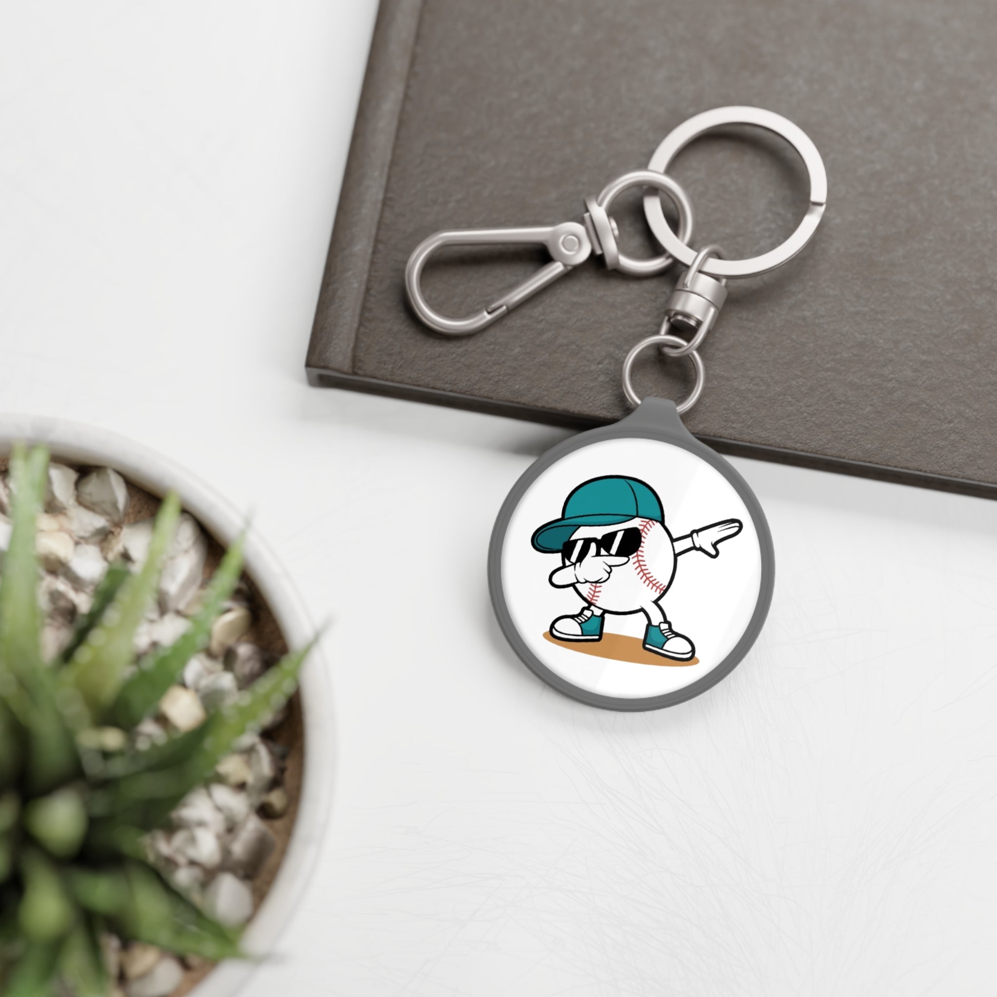 "Pennant Ready" Keychain