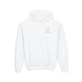 “Fireworks and Fireballs” White Youth Hoodie