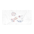"Fireworks and Fireballs" Beach Towel