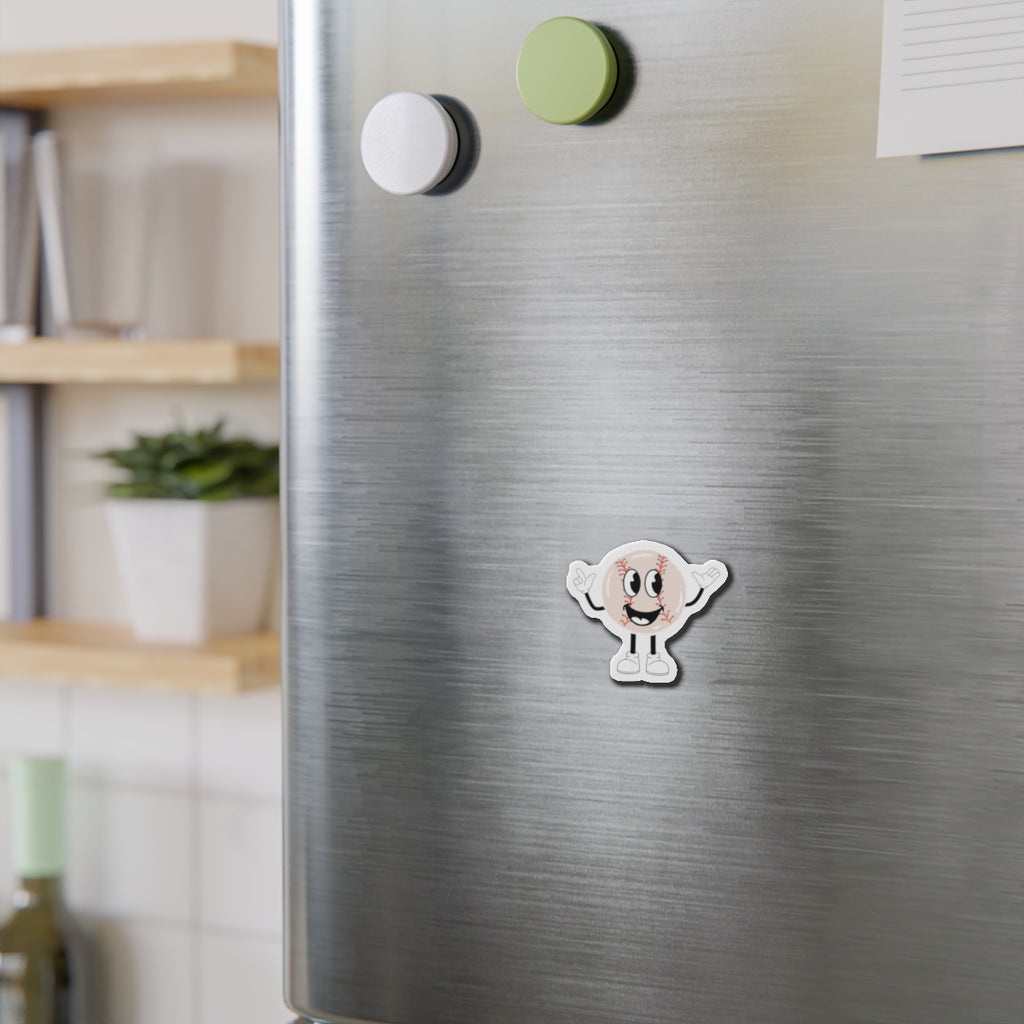 "Ball Life" Die Cut Magnet