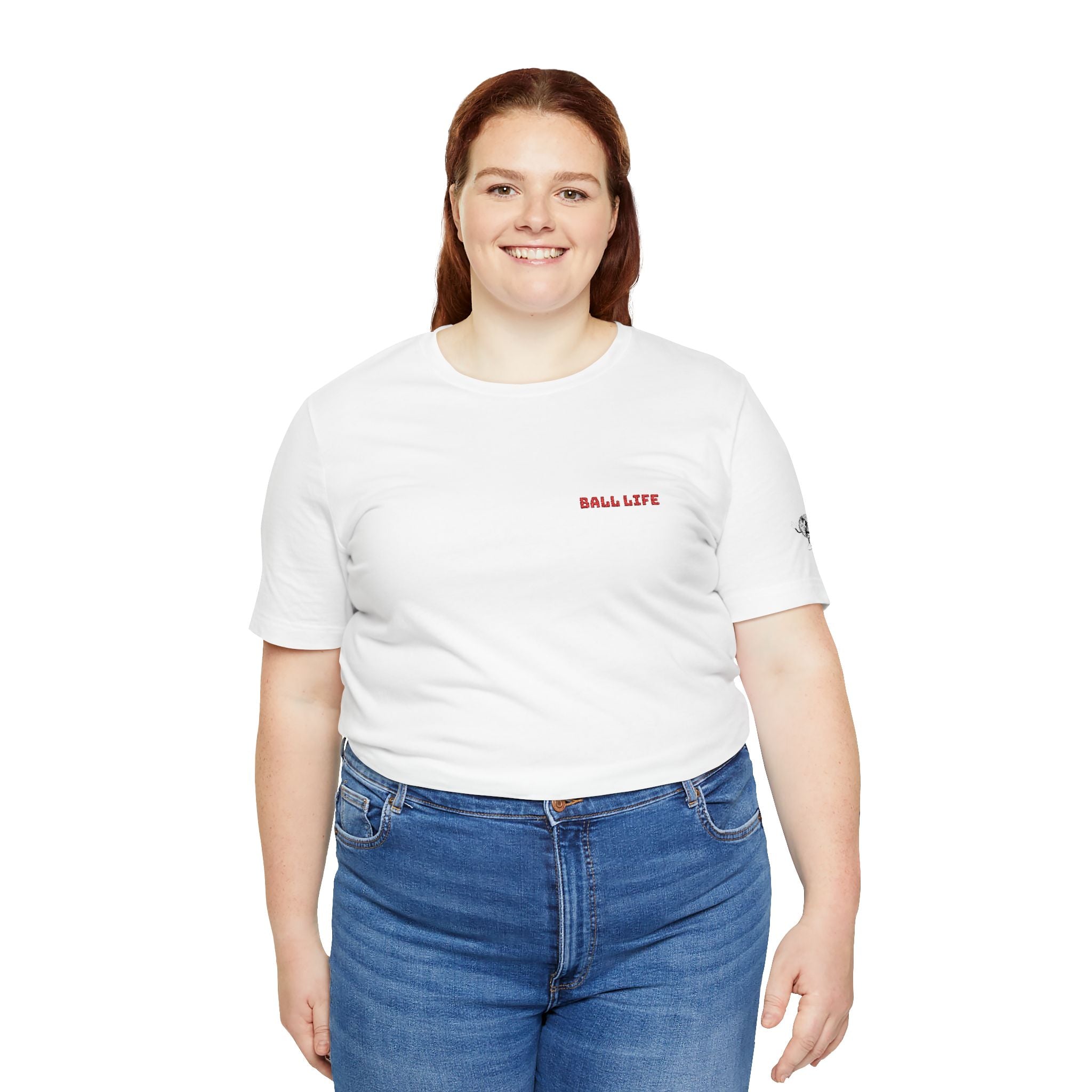 "Ball Life" Embroidered Adult Shirt