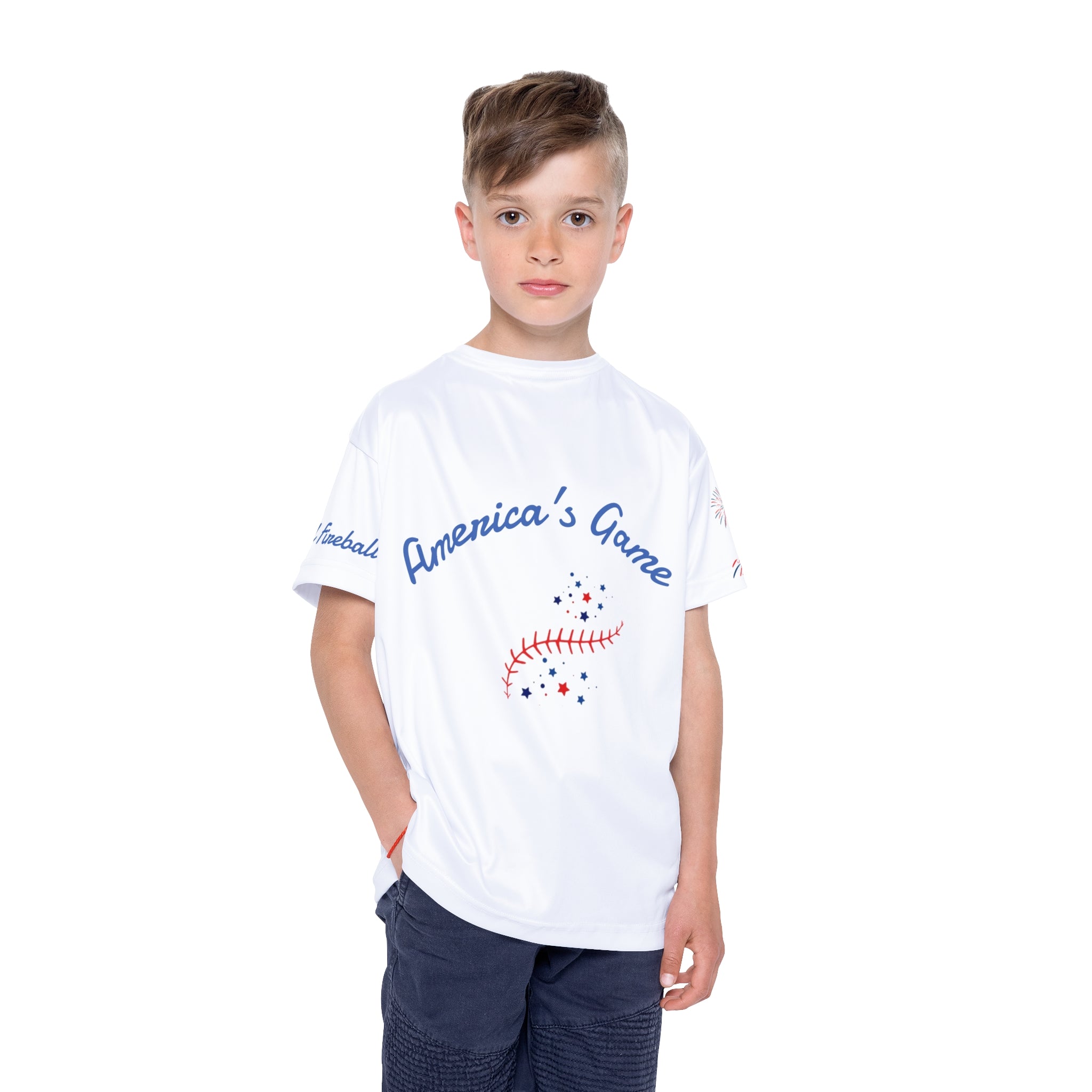 “Fireworks and Fireballs”  250 Spirit Jersey