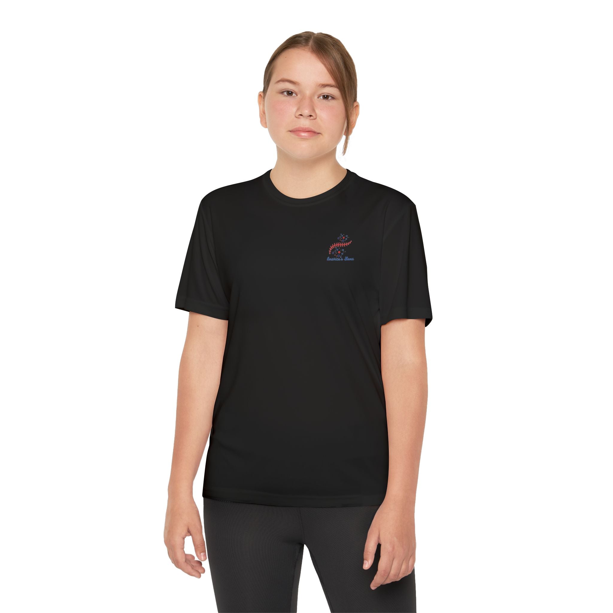 “Fireworks and Fireballs” Kids Black Tee